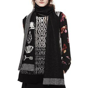 Thakoon Large Long Knit Scarf - London